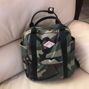 Danton France Camo Green Canvas Backpack - Japan